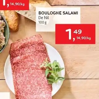 Boulogne salami de nil 100 g