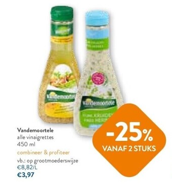 OKay Vandemoortele alle vinaigrettes 450 ml aanbieding