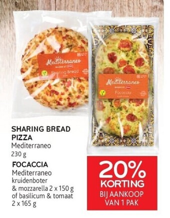 Alvo Sharing bread pizza aanbieding