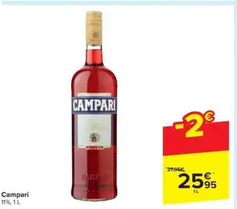 Carrefour Market Campari 11%, 1 L aanbieding