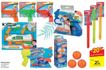 Waterpistool verschillende modellen