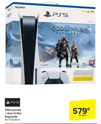PS5-console + God of War Ragnarök