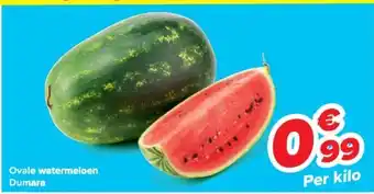 Carrefour Market Ovale watermeloen Dumara aanbieding