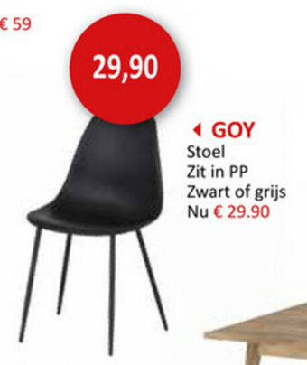Weba Goy Stoel aanbieding