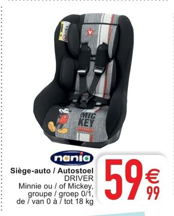 Siège-auto / Autostoel Driver
