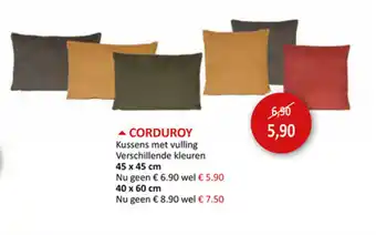 Corduroy 45x45cm