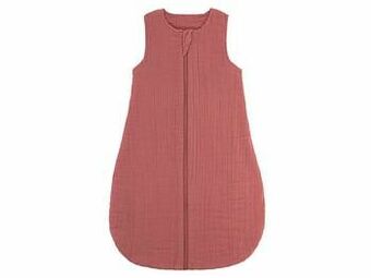 Multi bazar Lassig Muslin Gots Zomerslaapzak Rosewood 2-6M aanbieding