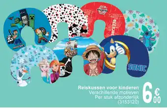 Cora Reiskussen voor kinderen aanbieding