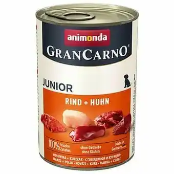 Zooplus 6x400g Original Junior Rund & Kalkoenhart Animonda GranCarno Hondenvoer aanbieding