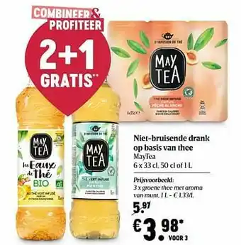 Maytea groene thee met aroma van munt