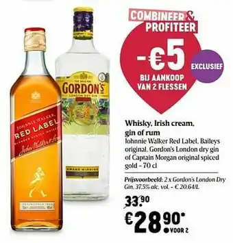 Gordon’s london dry gin