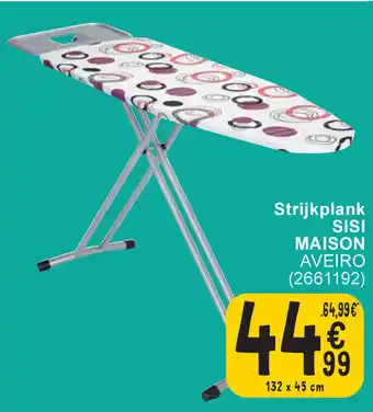 Cora Strijkplank SISI MAISON AVEIRO 132 x 45cm aanbieding