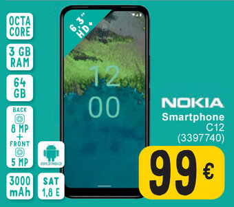 Cora NOKIA Smartphone C12 aanbieding