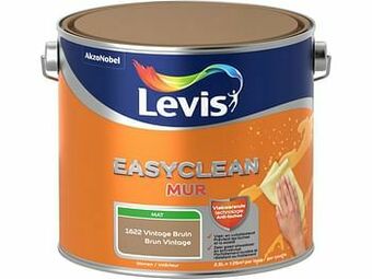 Multi bazar Levis Easyclean Mur Mat Vintbruin 2.5L aanbieding