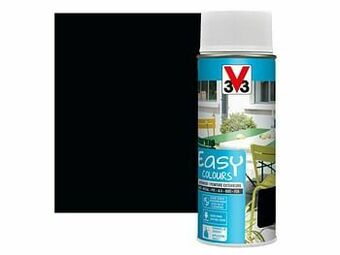 Multi bazar V33 Easy Colours Satijn 0.4L Zwart aanbieding