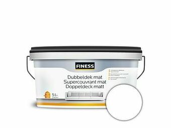 Multi bazar Dubbeldek Mat 5 Lt Off-White aanbieding