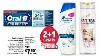 Delhaize Shampoo head + shoulders, classi aanbieding