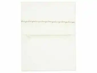 Multi bazar Koeka Wieglaken I Love You 640 White Grey aanbieding