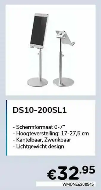 Telefoon + tablet stands ds10-200sl1