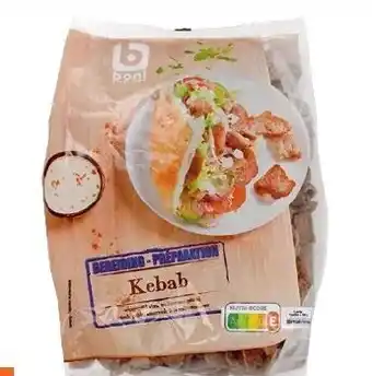 Colruyt Diepvries Boni Selection kebab 1 kg aanbieding