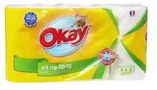 Colruyt Okay keukenrol Extra Long 4 rollen aanbieding