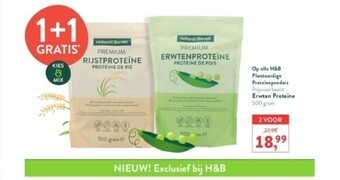 Holland & Barrett Erwten proteine 500 gram aanbieding