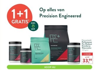 Holland & Barrett Performance pre-workout strawberry watermelon 440 gram aanbieding