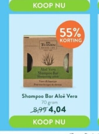 Holland & Barrett Shampoo bar aloè vera 70 gram aanbieding