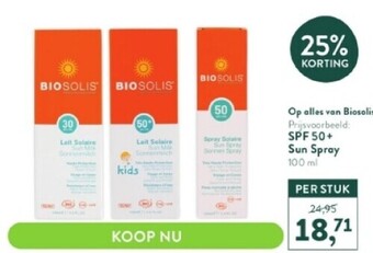 Spf 50+ sun spray 100 ml