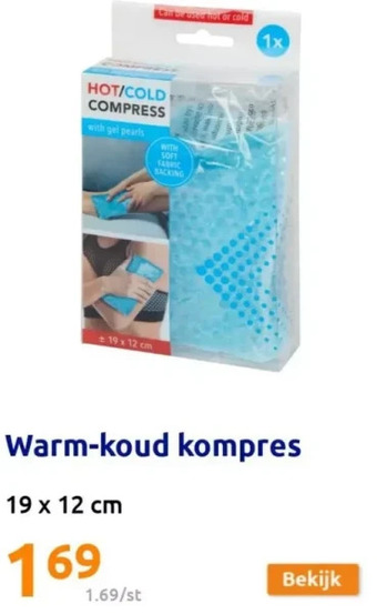 Action Warm-koud kompres aanbieding