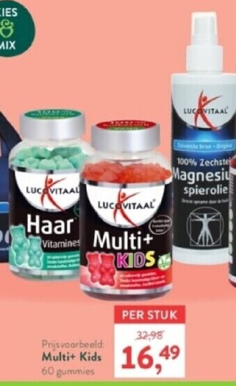 Holland & Barrett Multi+ kids 60 gummies aanbieding