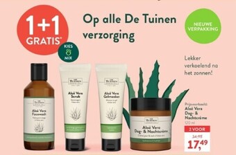 Holland & Barrett Aloë Vera Dag- & Nachtcrème 120 ml aanbieding