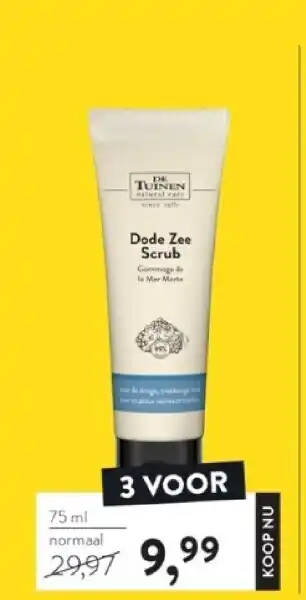 Dode zee scrub