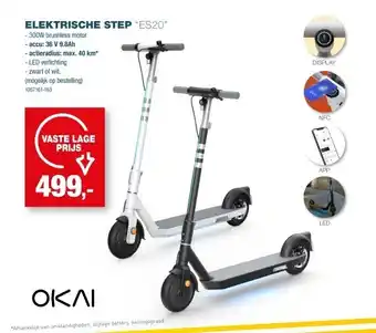 Hubo Elektrische step “es20” aanbieding