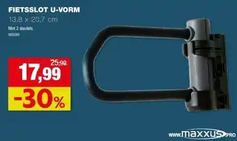 Fietsslot u-vorm