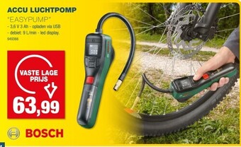 Accu luchtpomp “easypump”