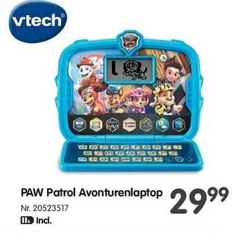 Fun Paw patrol avonturenlaptop aanbieding