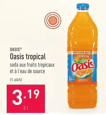 ALDI Oasis tropical soda 2L aanbieding