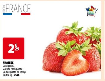 Auchan Fraises aanbieding