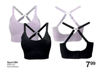 Zeeman Sport bh aanbieding
