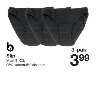 Zeeman Slip aanbieding