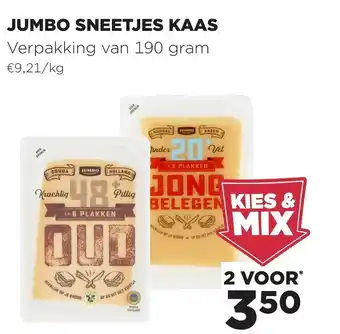 Jumbo Jumbo Sneetjes Kaas aanbieding