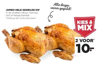 Jumbo Jumbo Hele Gegrilde Kip aanbieding