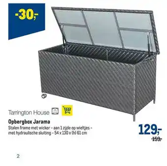 Makro Tarrington House Opbergbox Jarama aanbieding