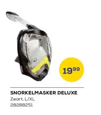 Supra Bazar Snorkelmasker deluxe aanbieding