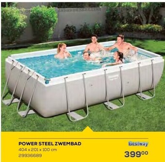 Power steel zwembad