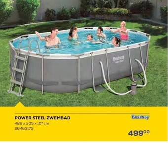 Supra Bazar Power steel zwembad aanbieding
