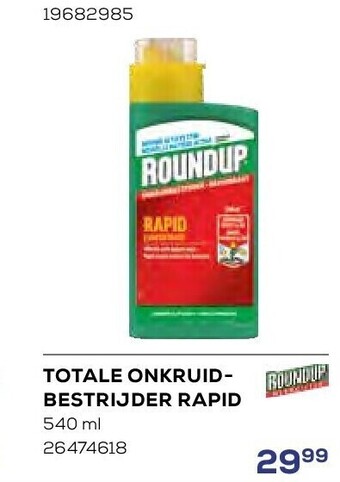 Totale onkruidbestrijder rapid