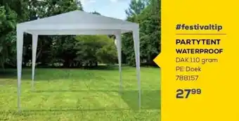 Partytent waterproof