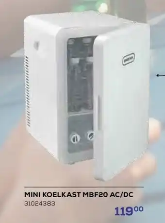 Supra Bazar Mini koelkast mbf20 ac/dc aanbieding